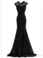 Unique Appliques Beading Trumpet/Mermaid Mother of the Bride Dress