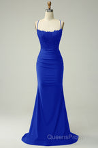 Sparkly Dark Green Beaded Long Evening Prom Dress with Appliques