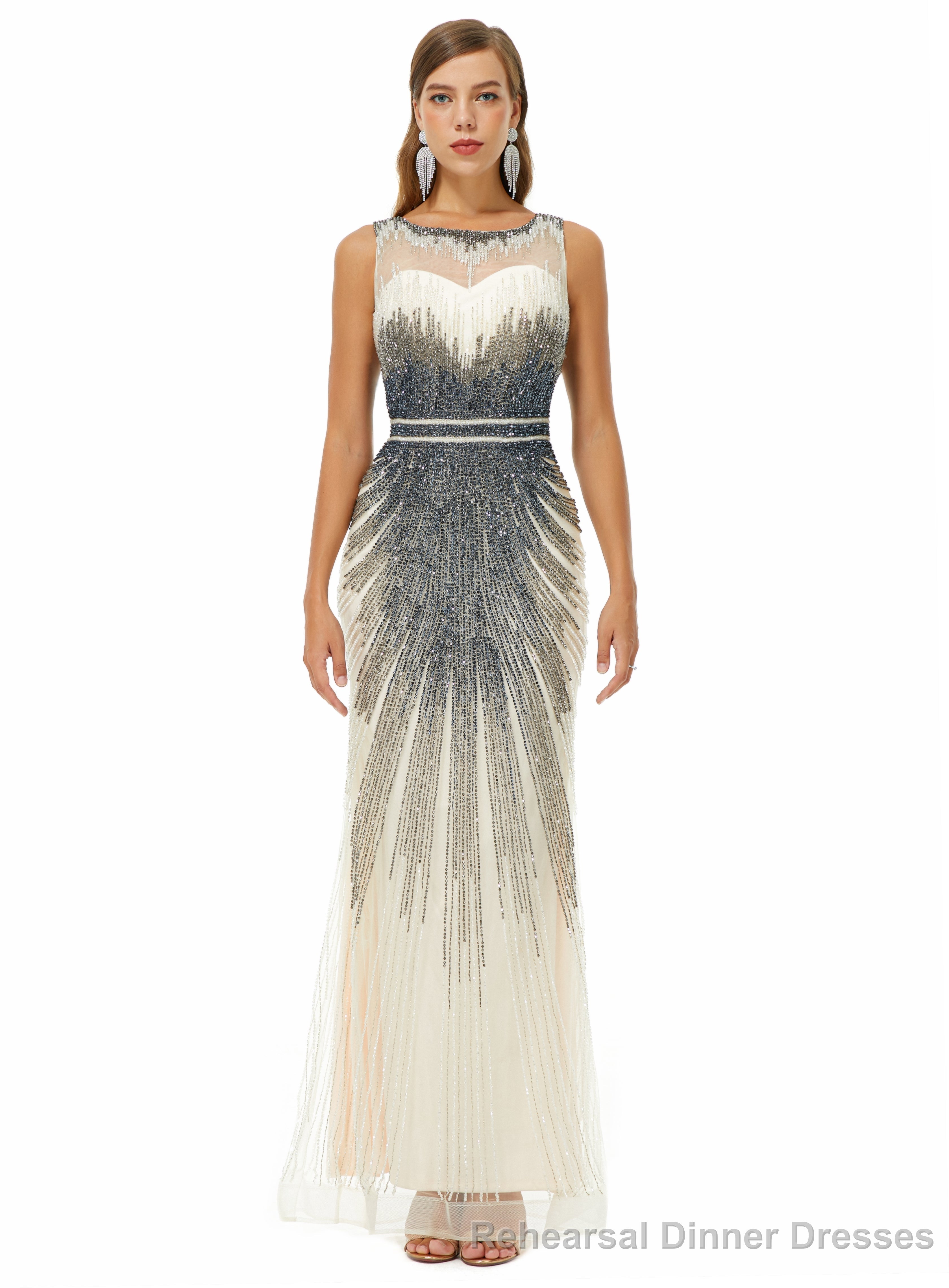Prom Dresses 2025 Sleeveless Prom Dress Floor Length Formal Evening Dresses