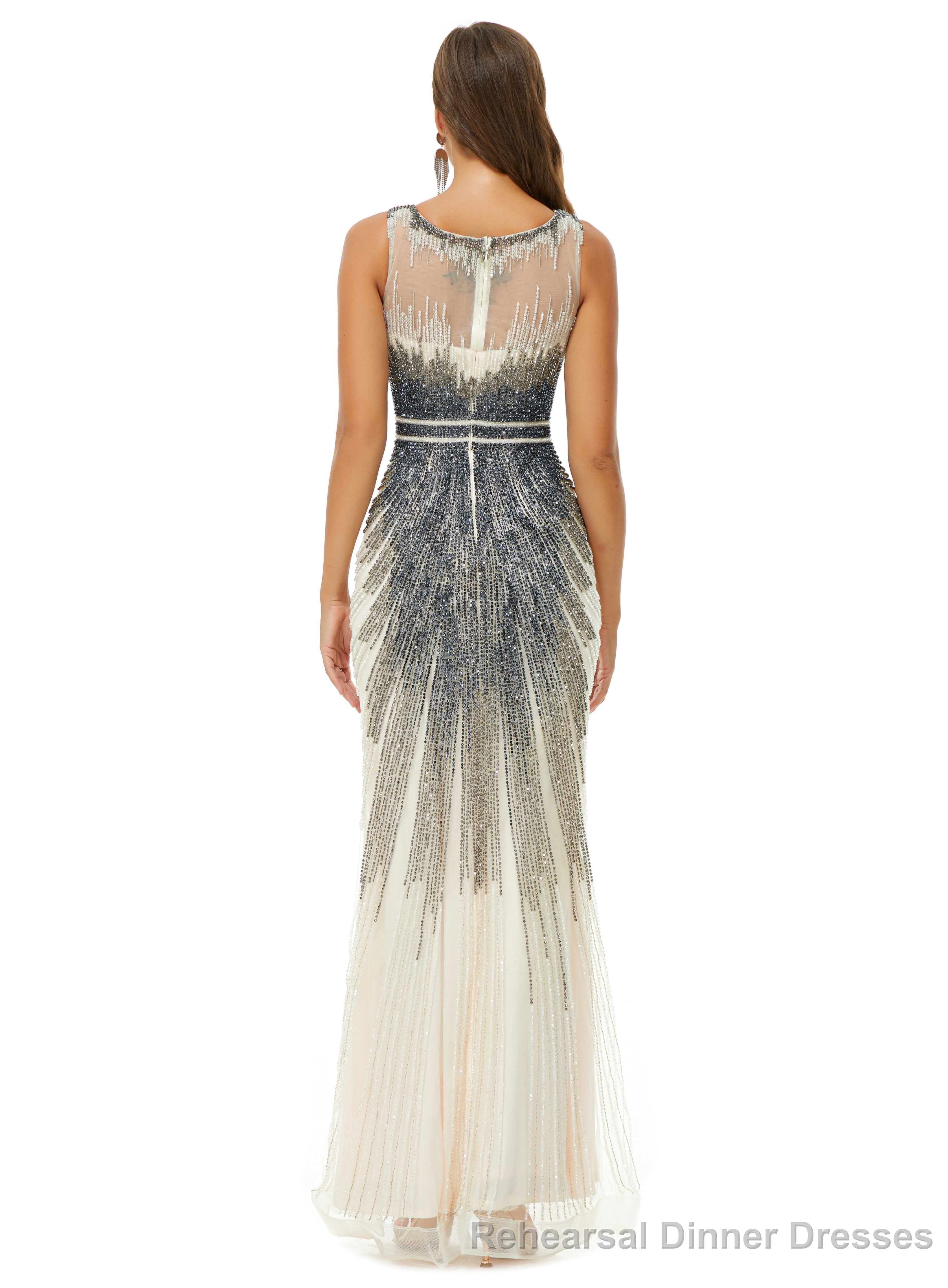 Prom Dresses 2025 Sleeveless Prom Dress Floor Length Formal Evening Dresses
