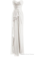 Classical Burgundy Sweetheart Empire Pleated Floor Length Chiffon Bridesmaid Dresses