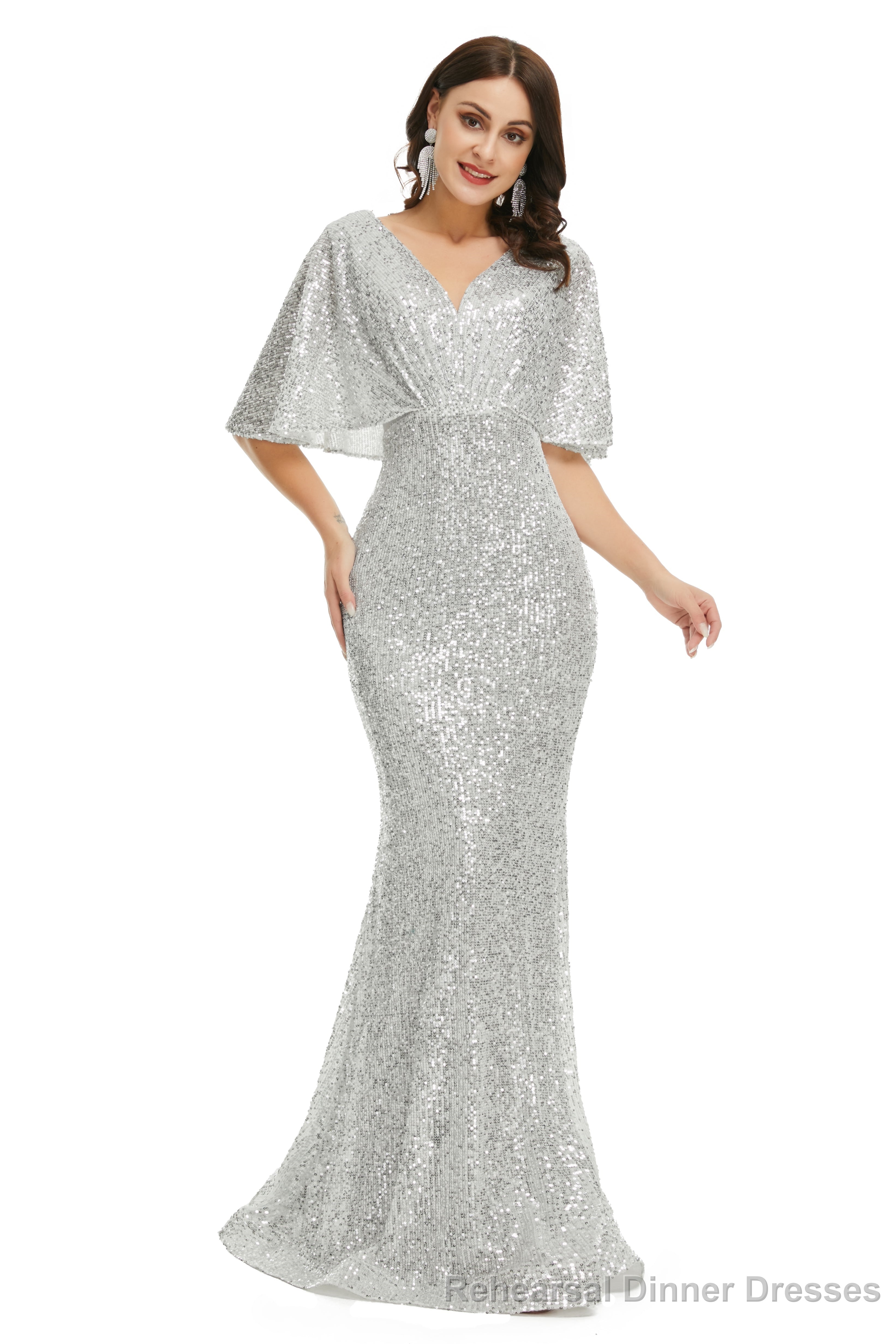 Long Prom Dresses 2025 V Neck Prom Dress Floor Length Gowns Formal Dresses Main image