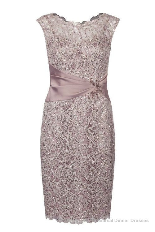 Sparkly Short Mother of the Bride Dress