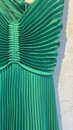Forest Green Backless Classy Prom Dress For Vegas Pool Party?? Glam Chiffon Classy Evening Dress For Special Ocassion