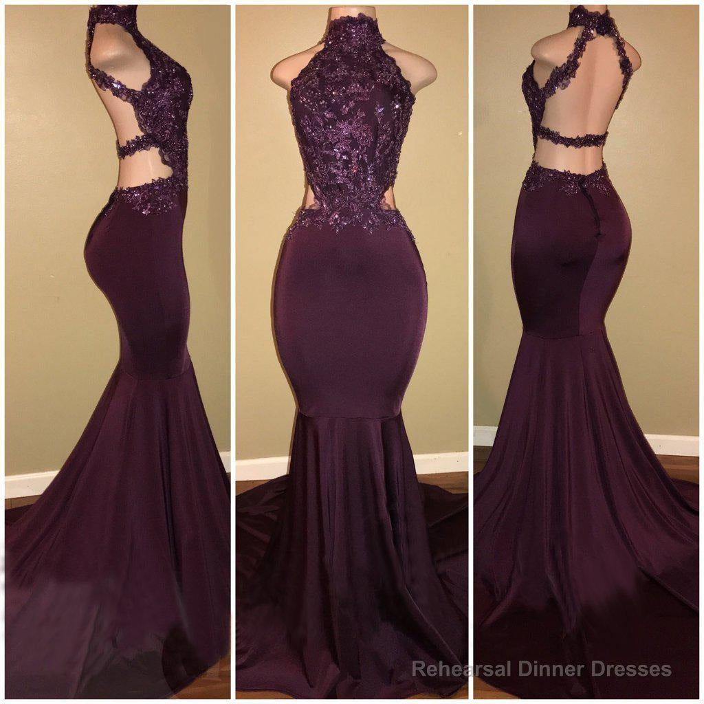 2025 Halter Sexy Sequined Mermaid Backless Bandage Prom Dresses Main image