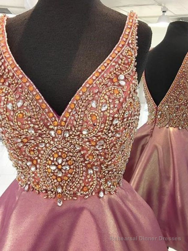 2025 A-Line/Princess V Neck Sleeveless V Back Beading Layers Cut Short/Mini Homecoming Dresses Secondary image