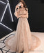 Pink Tulle Long Prom Dress Pink Tulle Evening Dress