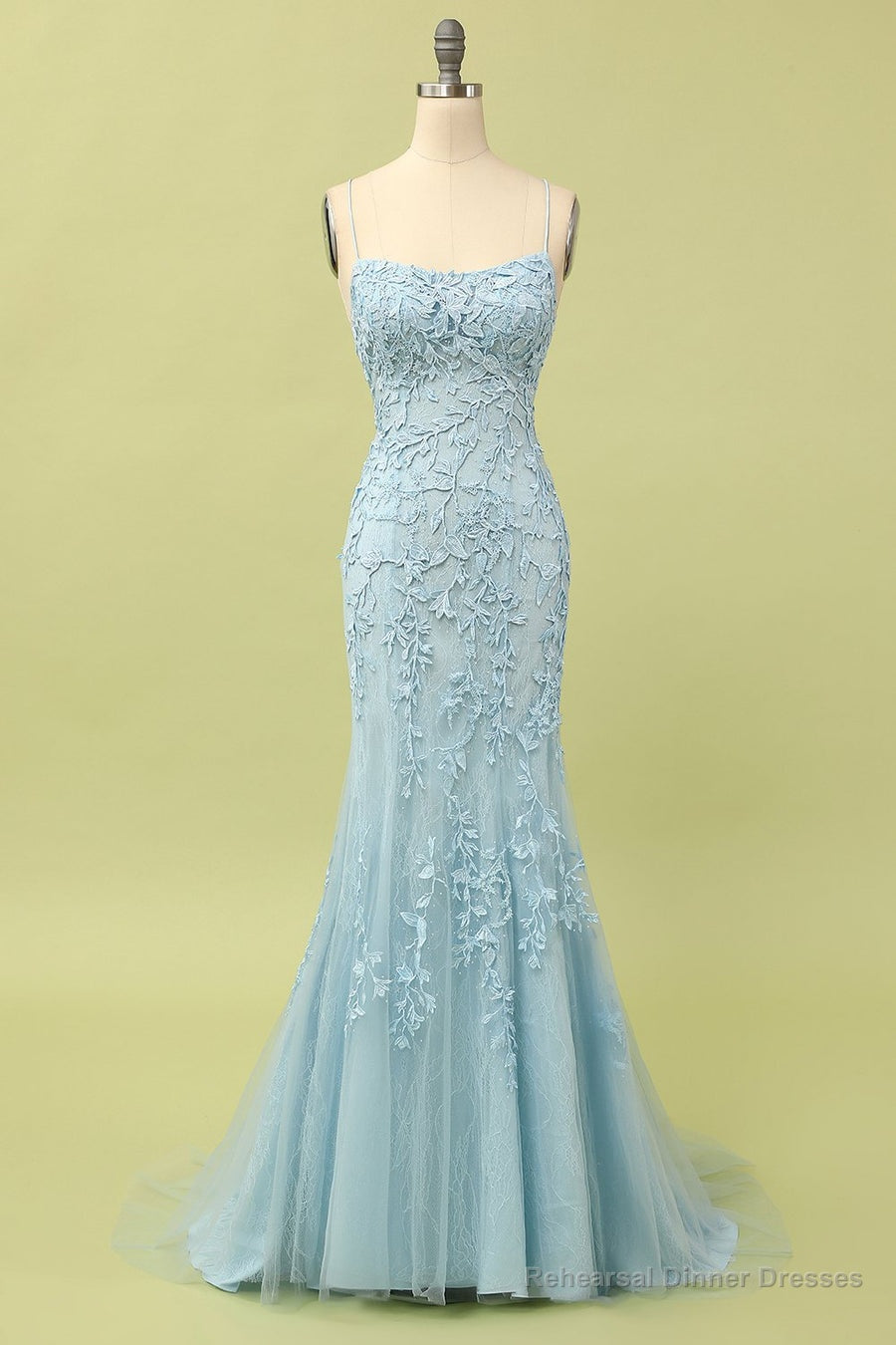 Coral Backless Long Prom Dress with Appliques