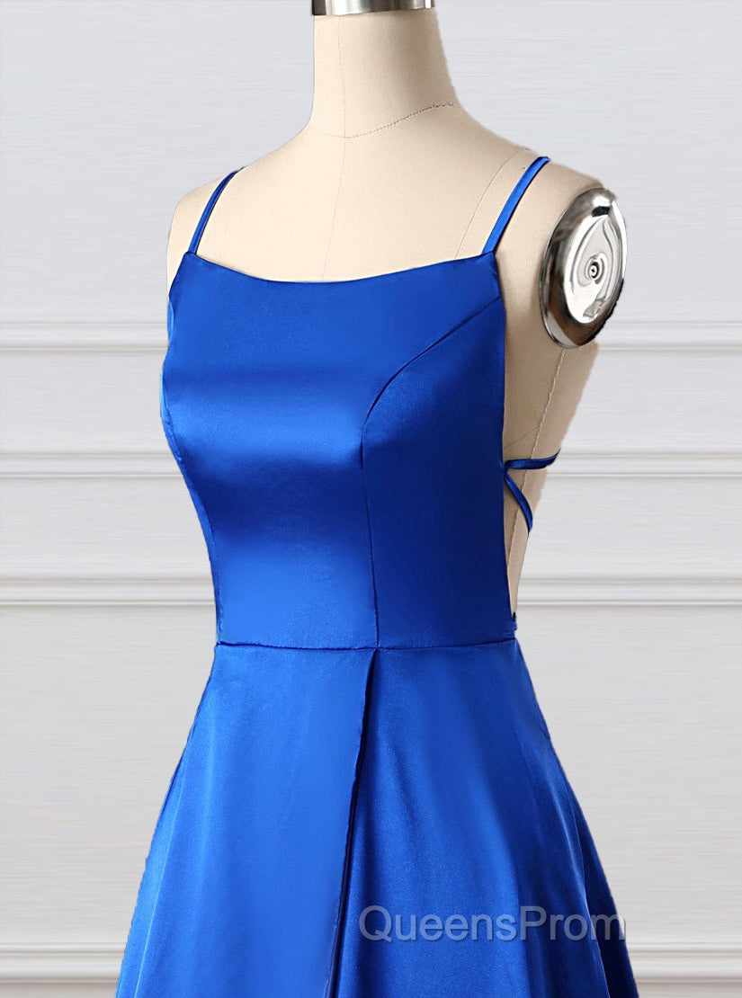 A-Line Evening Prom Dress Side Split Evening Dress Secondary image