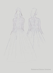 2025 Newest A Line Long Sleeves Tulle With Appliques Wedding Dresses