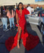 2026 Mermaid Long Red Classy Prom Dress Party Dress