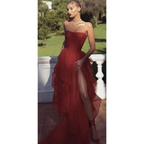 Red Classy Prom Dress