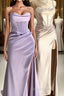 Lilac Long Evening Prom Dress Party Evening Gowns