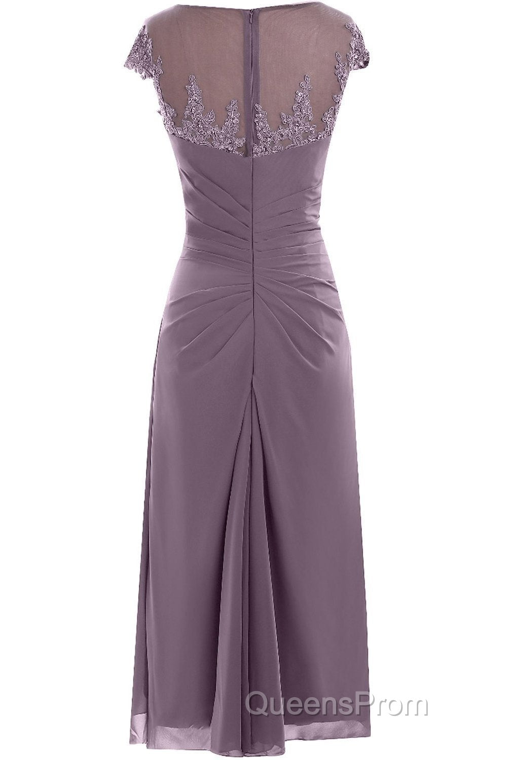 Cap Sleeve Beaded Mother of Bride Dress Secondary image