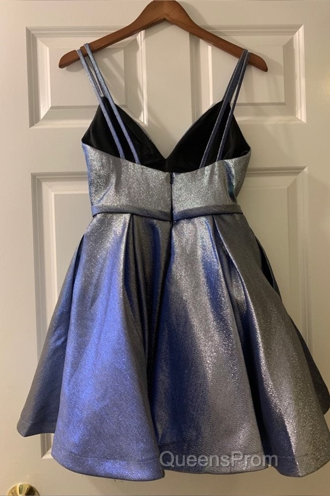Double Straps A-line Short Homecoming Dress Secondary image