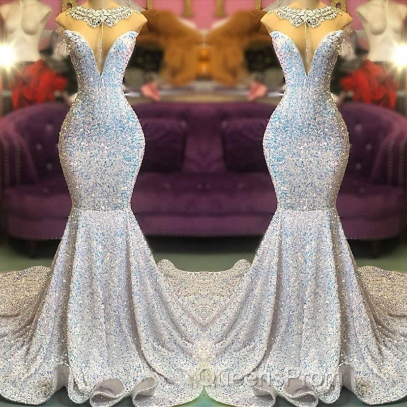 Glamorous Sequins Mermaid Long Evening Evening Prom Dress Online