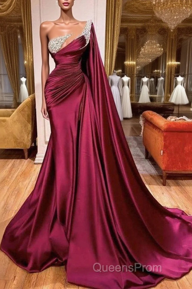 Gorgeous Mermaid Beads Evening Evening Prom Dress WIth Ruffles Main image