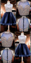 Charming Great Cute Homecoming Dress, Homecoming Dress, Blue Homecoming Dress, E0952