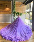 Unique Evening Prom Dress evening gowns Wedding Dress with Train Evening Prom Dress