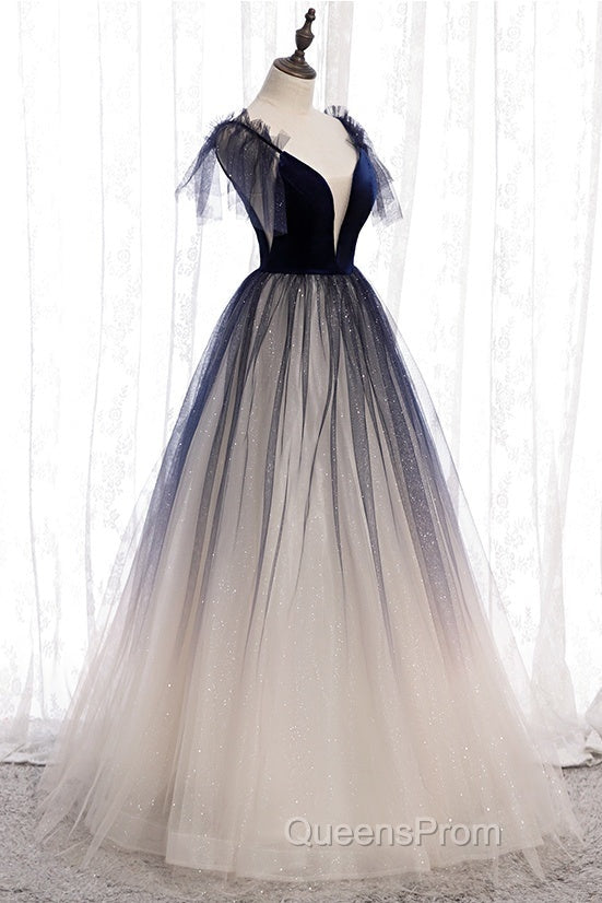 Elegant Backless Lace Up Long Charming Princess Evening Prom Dress For Girls Secondary image