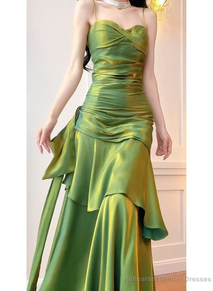 Modest Straps Sweetheart Long Evening Dress Party Dress Formal Dress Prom Dresses Secondary image