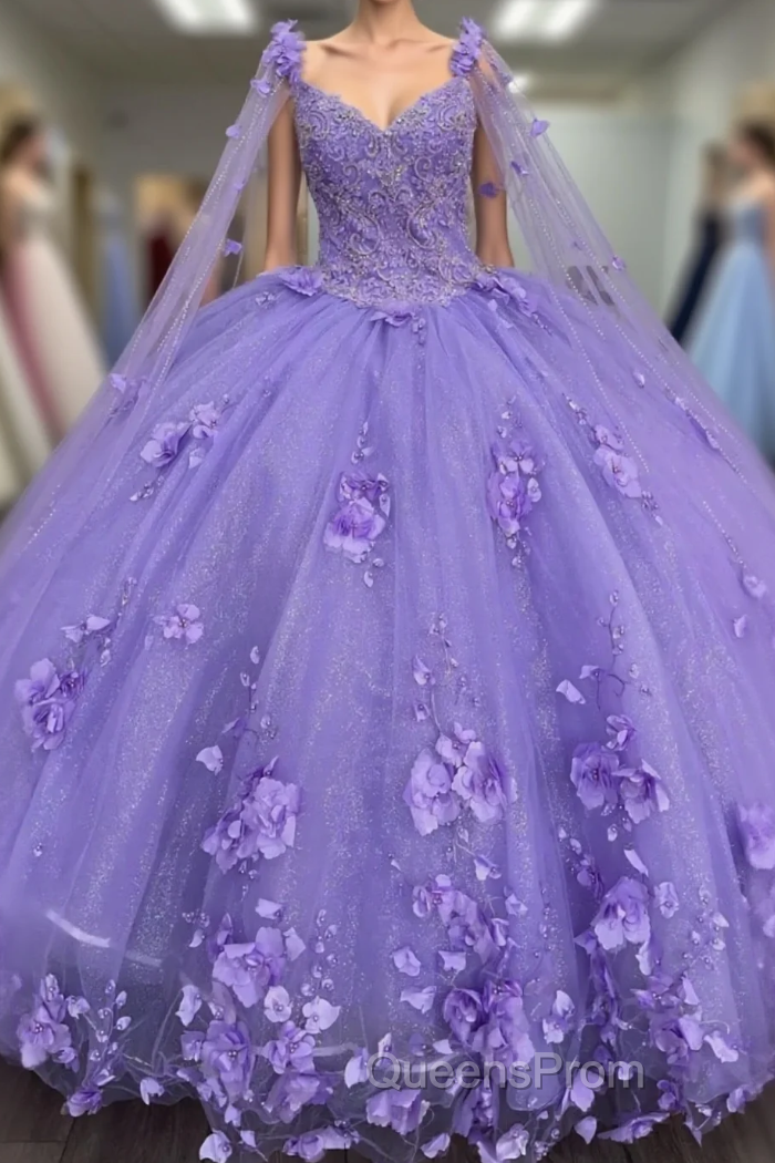 Princess Lilac Quinceanera Dress Main image