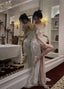 Off The Shoulder Formal Gown Long Evening Dress
