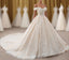 Gorgeous Off The Shouder Ball Gown Long Wedding Dress Bridal Dress