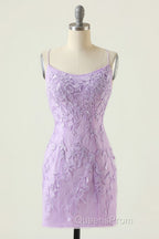 Coral Short Tight Homecoming Dress with Lace Beading