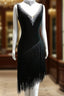 A-Line Floral Flowers Black Short Homecoming Dress