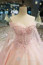 A Line On & Off Shoulder Dress | V Neck Floor Length Lace Gown Girls Wear Evening Prom Dress
