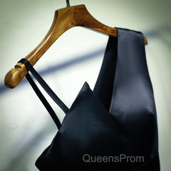 A Line One Shoulder Short Black Evening Prom Dress, Short Black One Shoulder Formal Graduation Dress