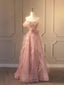 A Line Pink Long Party Dress Glam Classy Prom Dress Classy Gown