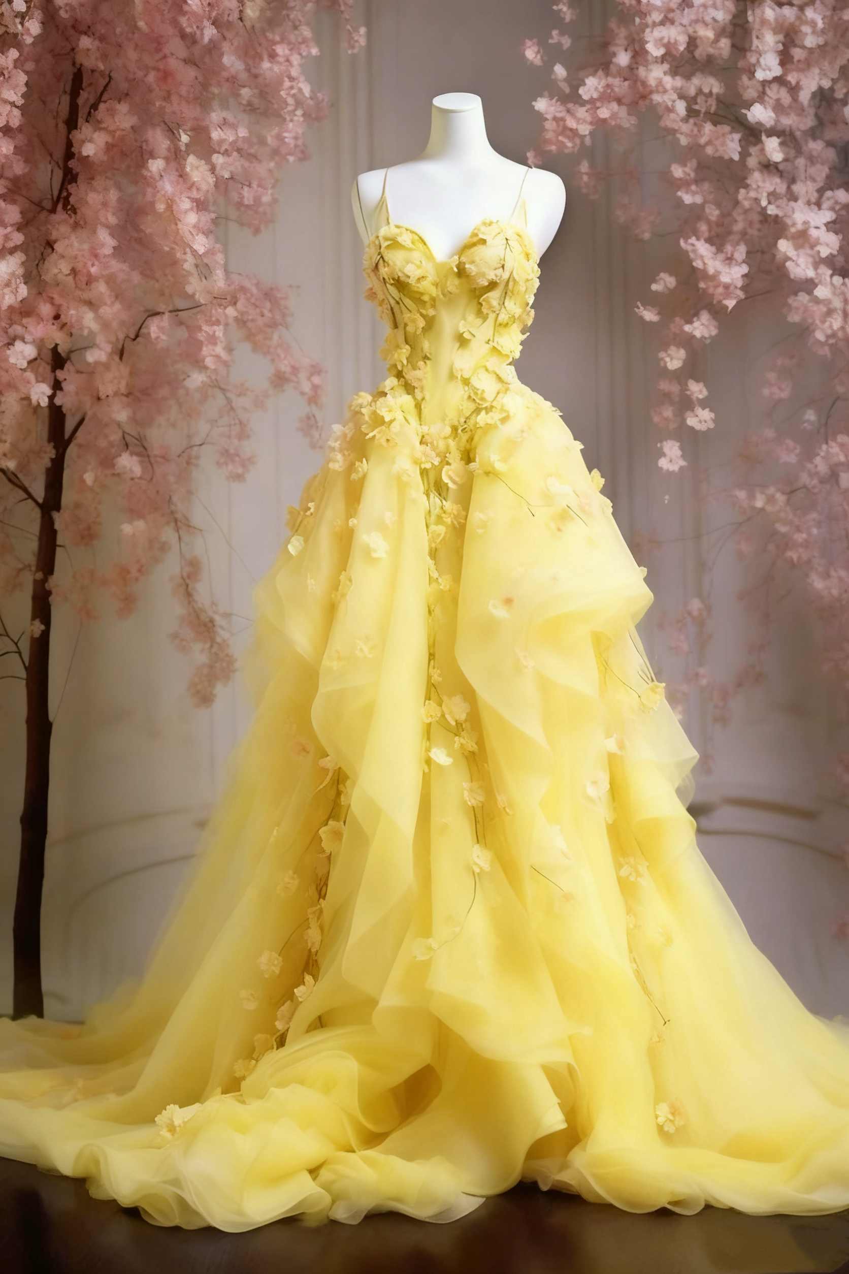 A Line Pink Tulle Long Classy Prom Dress, Classy Evening Classy Dress