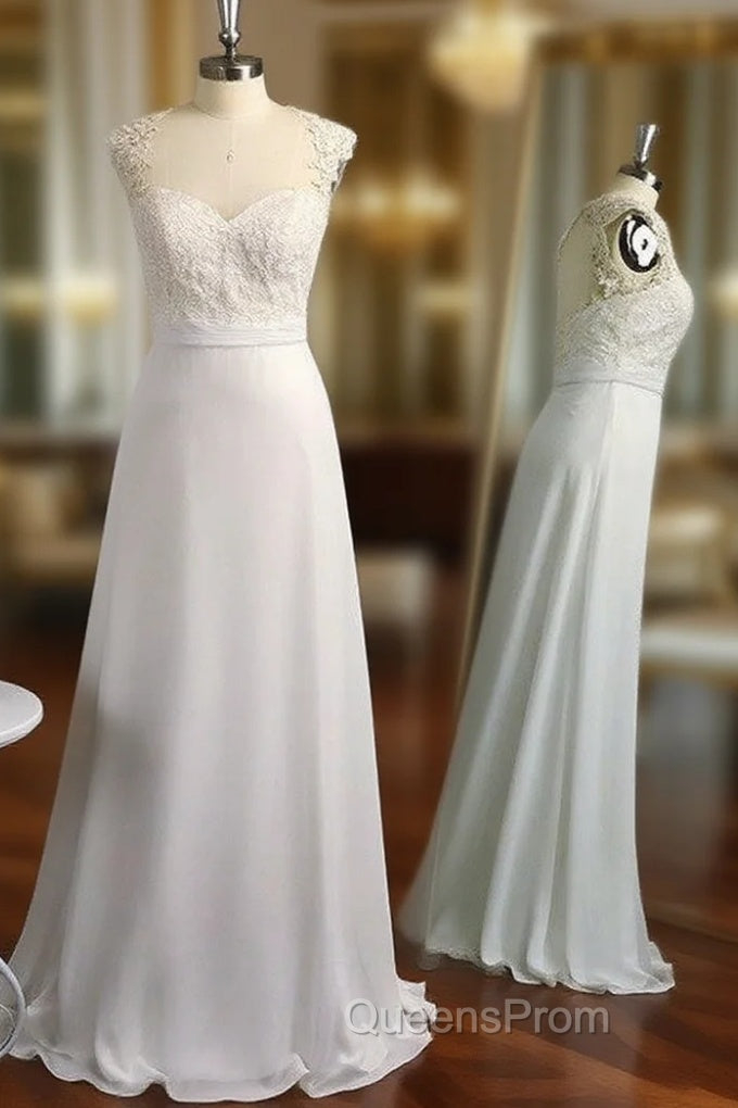 A-Line/Princess Floor-Length Applique Sleeveless Chiffon Sweetheart Dress Main image