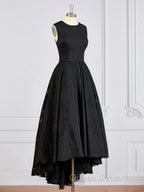 A-Line/Princess Scoop Asymmetrical Lace Mother of the Bride Dress With Applique