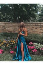 A-Line Simple Stunning Long Classy Prom Dress Classy Evening Gowns