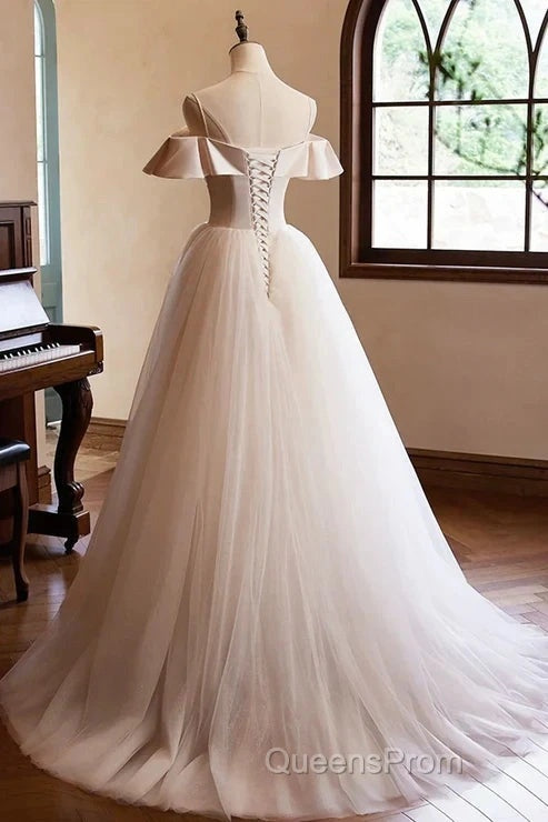 A-Line Sleeveless Backless Spaghetti Straps Floor Length Evening Dress Evening Prom Dress Secondary image