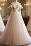 A-Line Sleeveless Backless Spaghetti Straps Floor Length Evening Dress Evening Prom Dress
