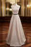 A-Line Spaghetti Straps Evening Prom Dress