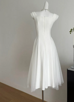 A Line Square Neck Classy Prom Dress Elegant Prom Gown