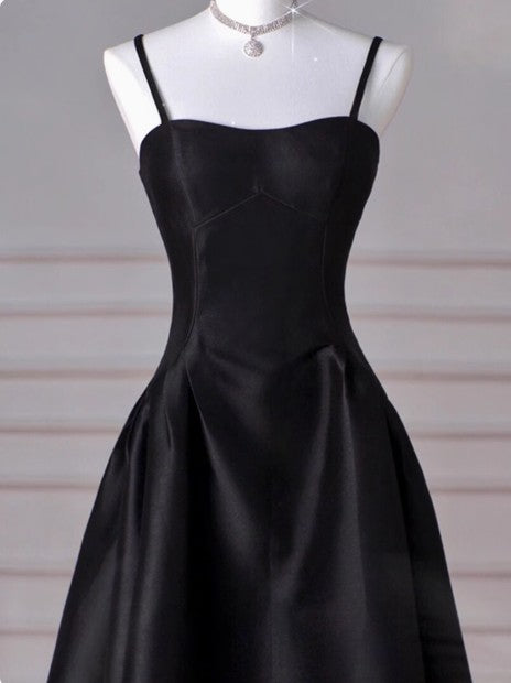 A-Line Sweetheart ??Classy Prom Dress For Birthday&Graduation-Burgundy Satin Long Classy Evening Dress