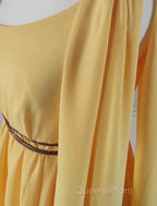 A-Line Wedding Guest Dress Elegant Dress Evening Party Court Train Sleeveless One Shoulder Chiffon With Strappy