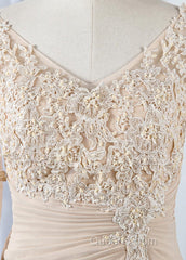 Appliques Lace 3/4 Sleeves Sweetheart Mother Of The Bride Dress