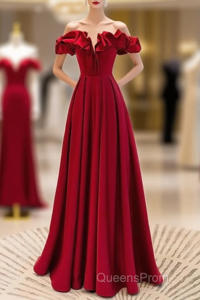 Ball Gown A-Line Evening Gown Empire Dress Evening Prom Floor Length Sleeveless V Neck Jersey With Pleats Strappy Main image