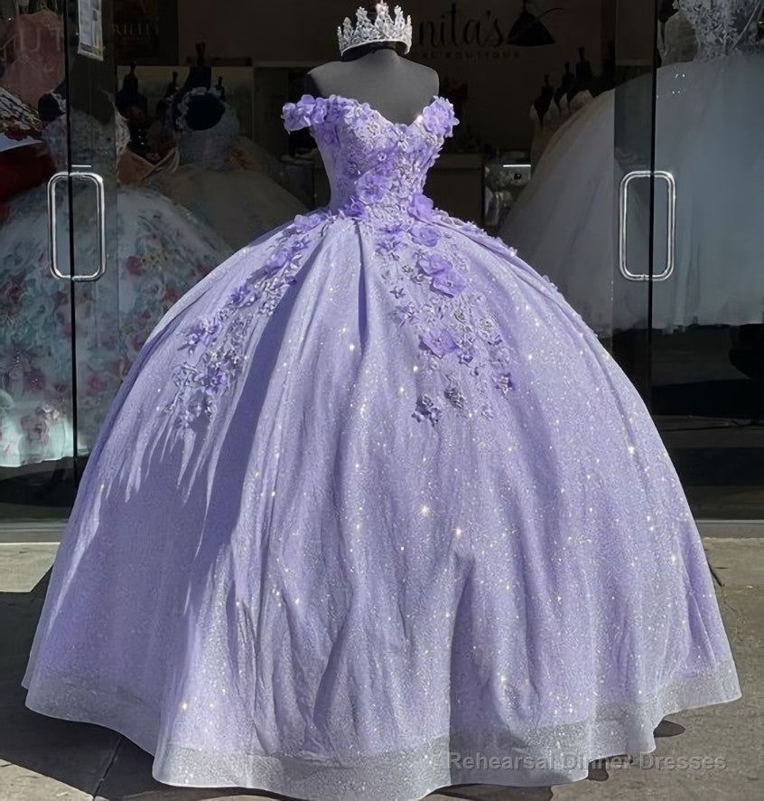 Ball Gown Floor Length Sweet 16 Prom Dress Main image