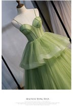 Ball Gown, Green Classy Prom Dress Vintage Classy Prom Dress