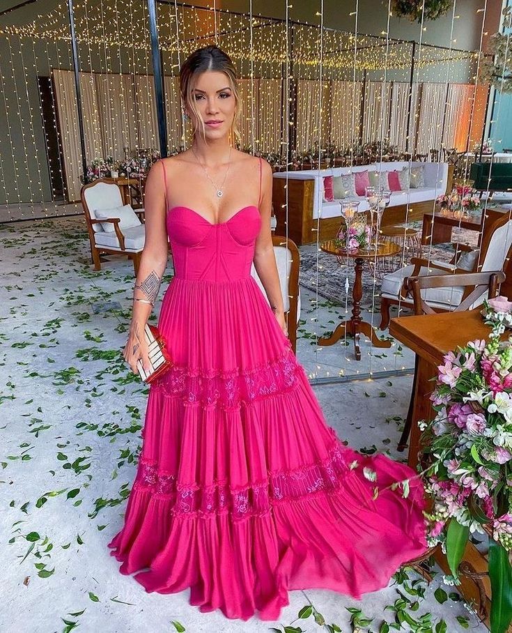 Long Classy Prom Dress Party Dress Secondary image