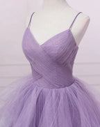 Green/Purple/Blue Fashion Elegant Spaghetti Strap Long Organza Ruffles Ball Gown Classy Evening Gown Graduation Gown Adult Ceremony Gown