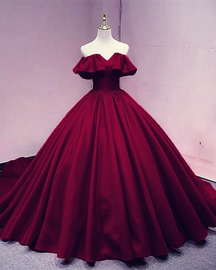 Ball Gown Classy Prom Dress Long Classy Evening Gown